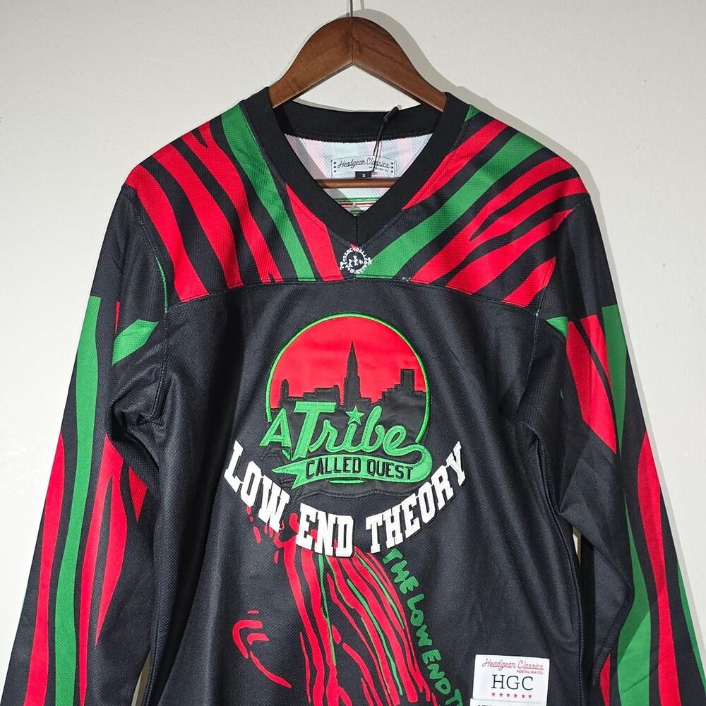 HEADGEAR Classic Men's A TRIBE CALLED QUEST BLACK HOCKEY JERSEY SIZE S
